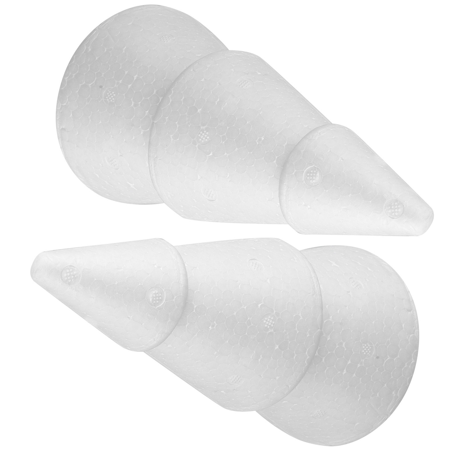 Wedding Decor Supply Store - 2 pezzi di coni in polistirolo