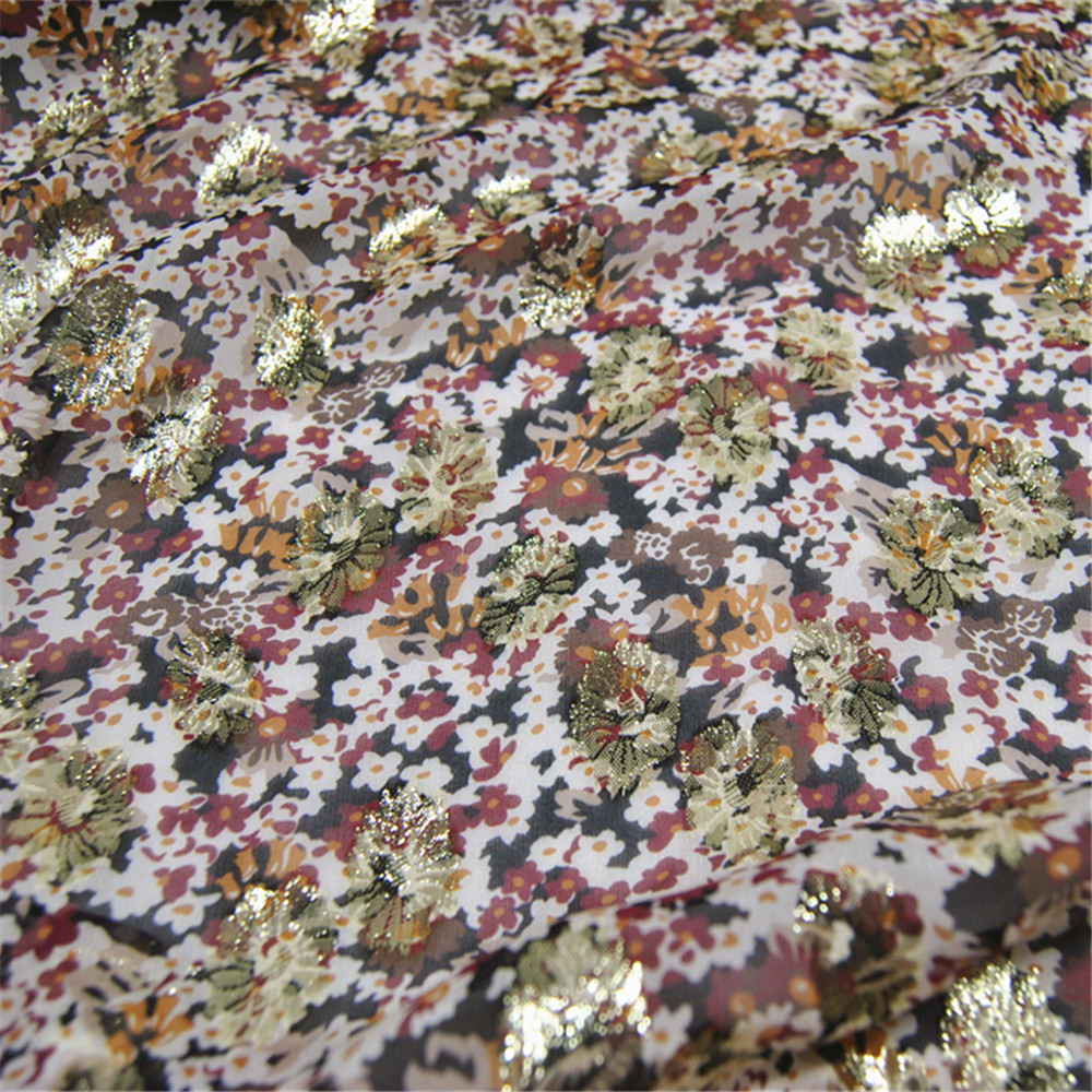 Good Floral & Wedding Decor Supply Photos - Tessuto Metallico Lucido Elegante a Motivi