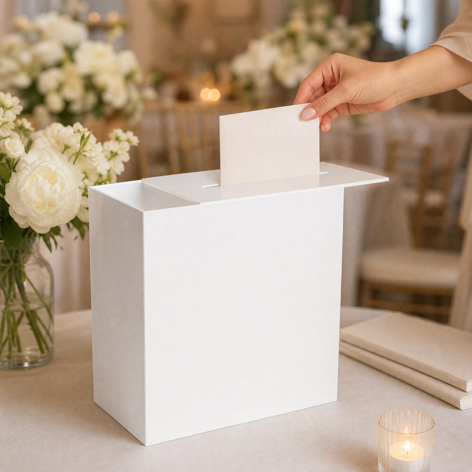 Scatola per collezione di bigl - Wedding Card Box recensione e prezzo