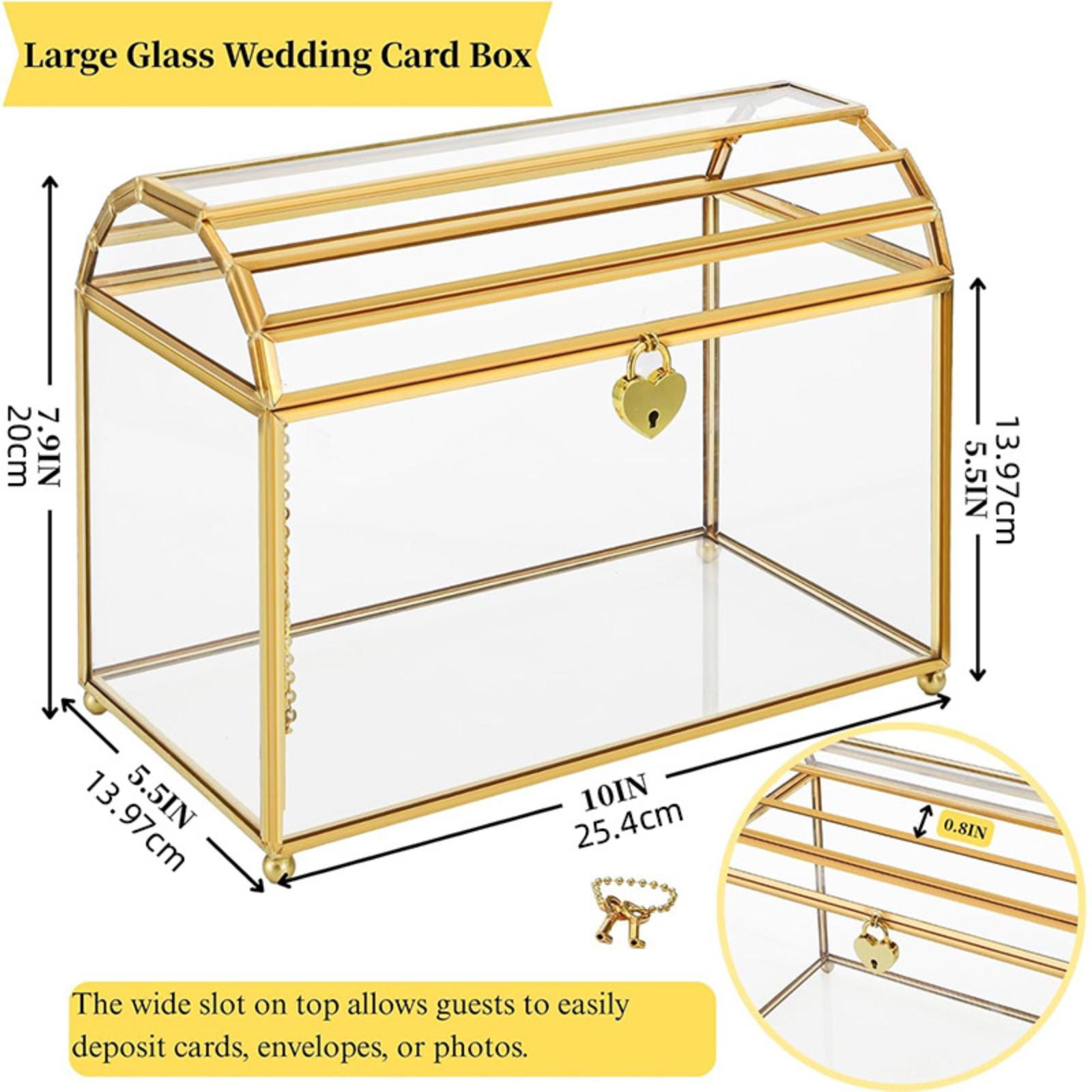 Scatola in Vetro per Biglietti - Wedding Card Box recensione e prezzo