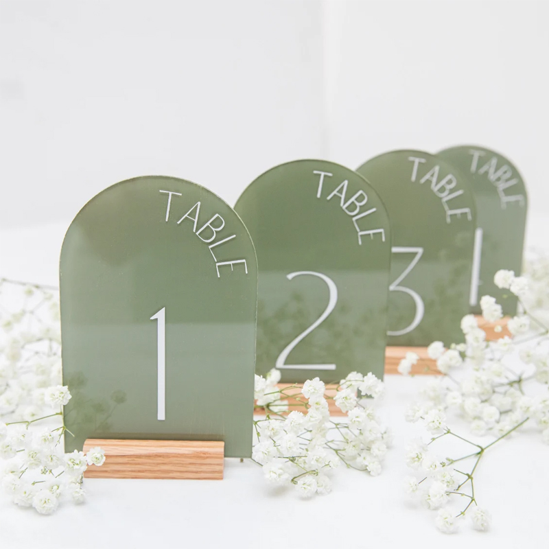 Numeri di tavolo da matrimonio - Table Number Gold recensione e prezzo