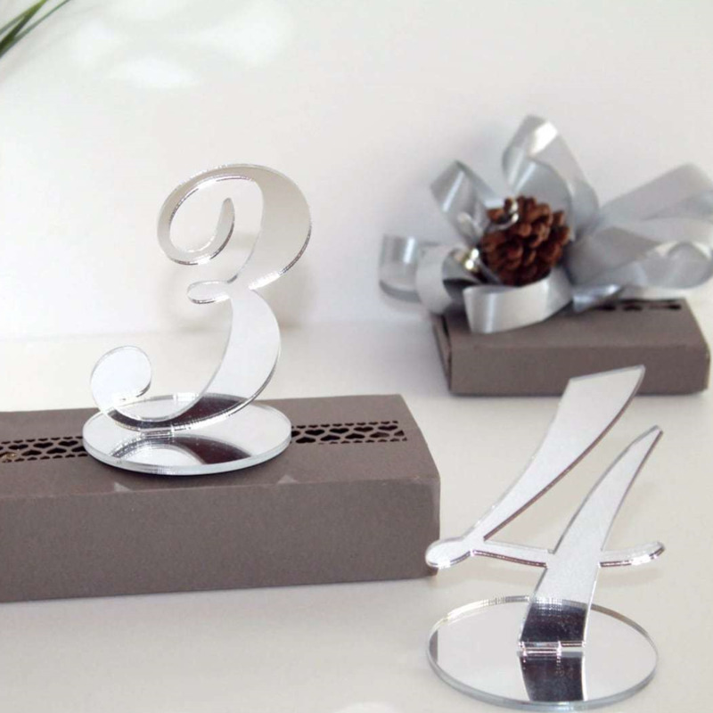 Numeri da Tavolo per Matrimoni - Table Number Gold recensione e prezzo