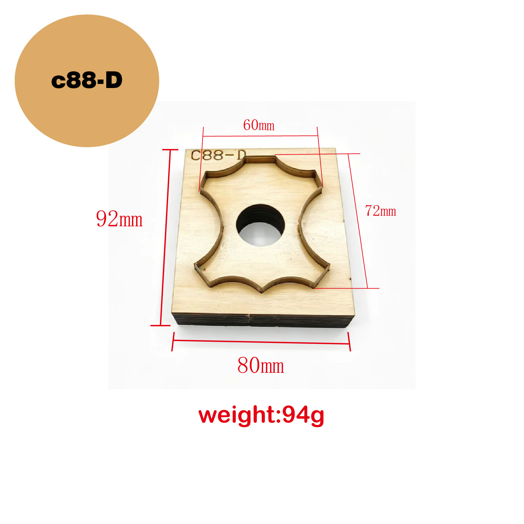 C88 Fustella Quadrilaterale Fl - Good Floral & Wedding Decor Supply Photos recensione e prezzo