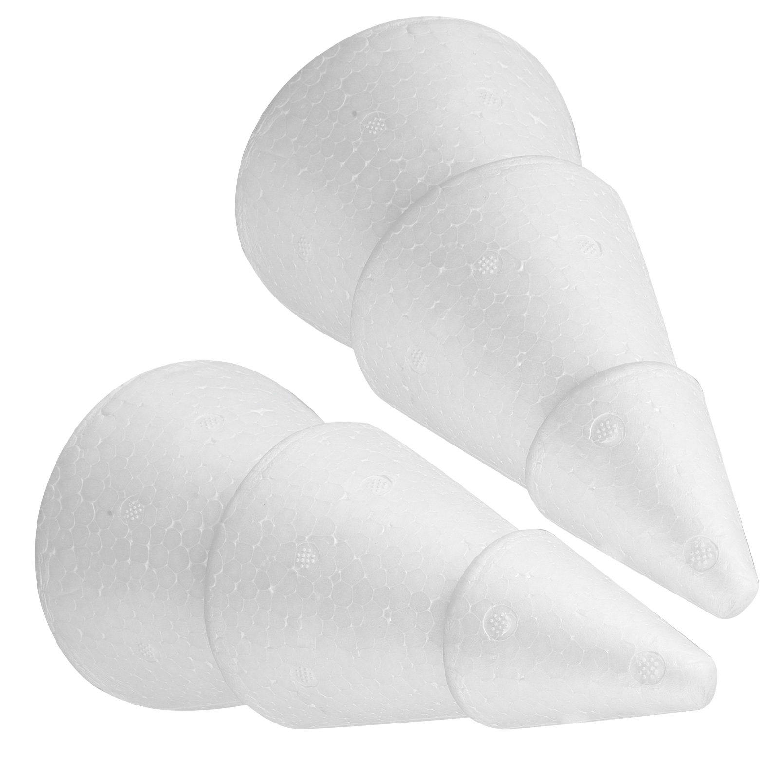 2 pezzi di coni in polistirolo - Wedding Decor Supply Store recensione e prezzo