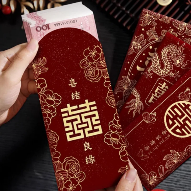 6 nuovi bustini rossi “Xizi” p - Wedding Envelopes recensione e prezzo